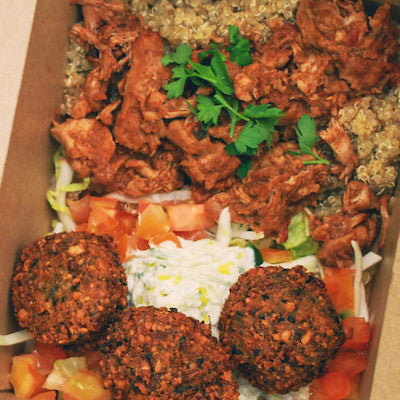 Falafel Salad Quinoa